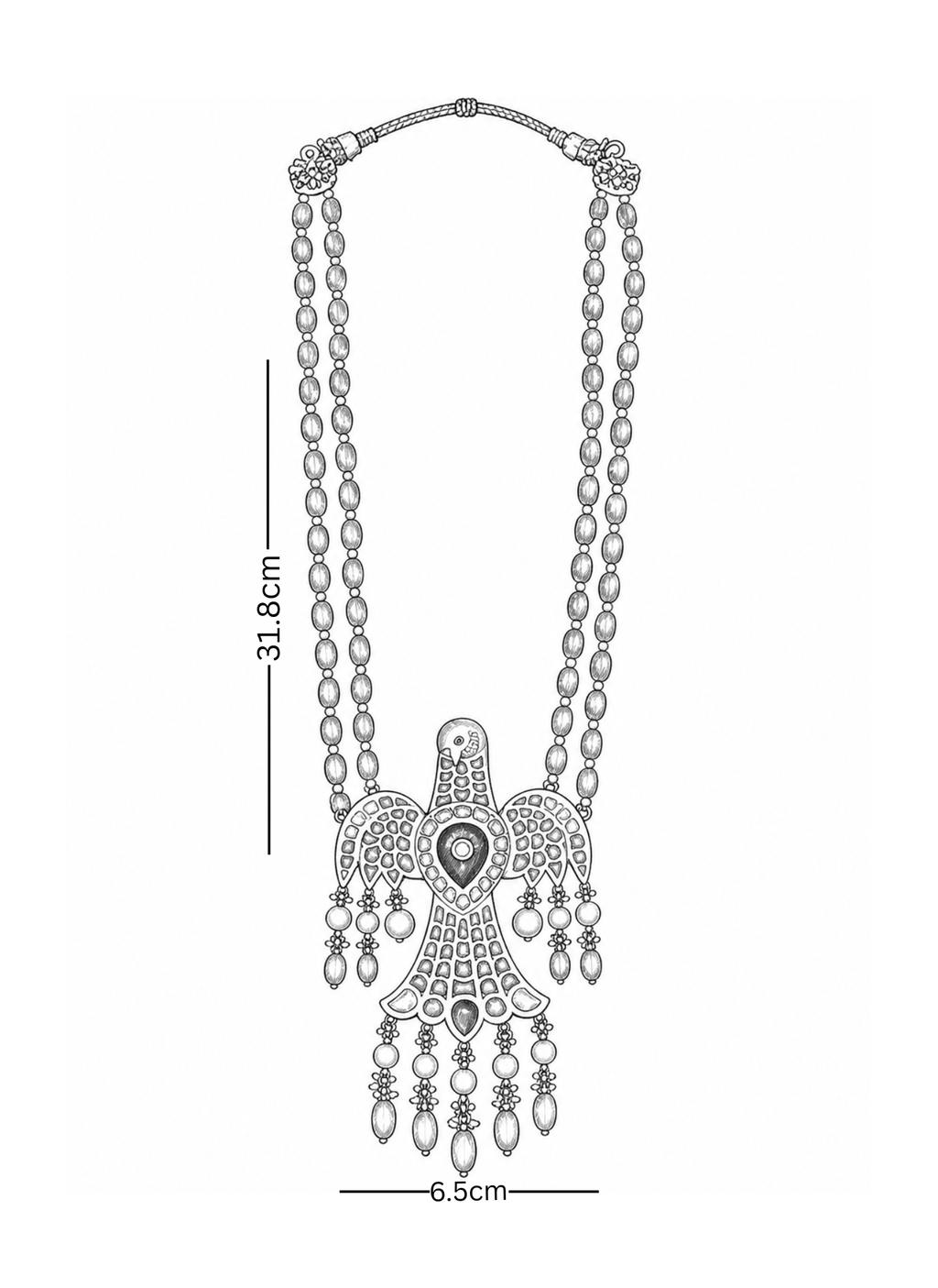 Polki Pendant