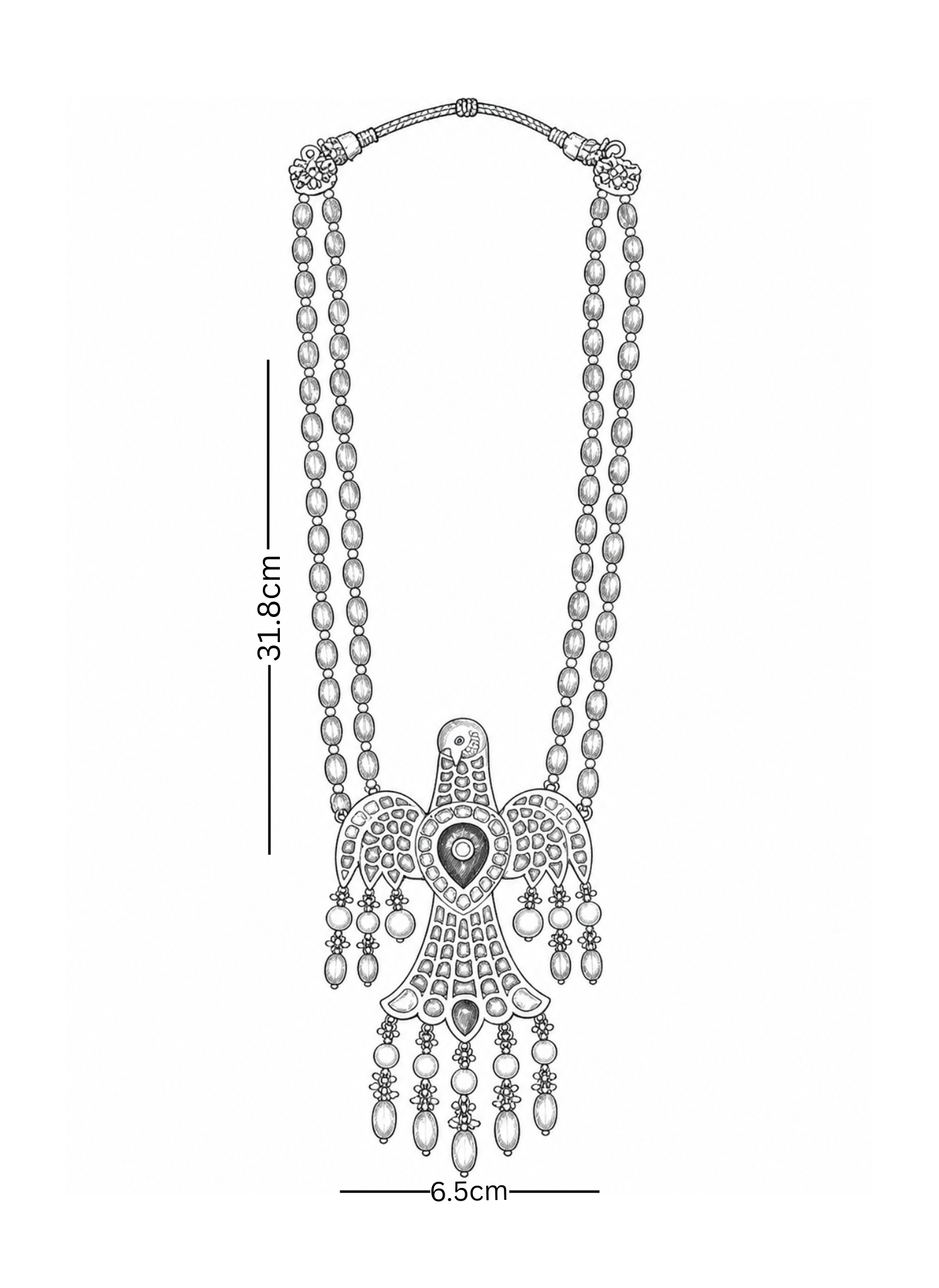 Polki Pendant