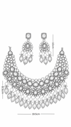 Polki Necklace Set