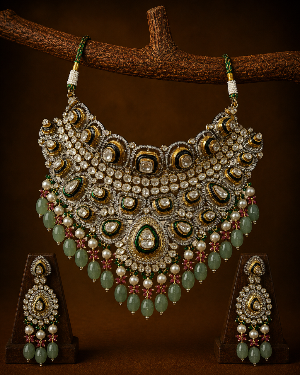 Polki Choker Set