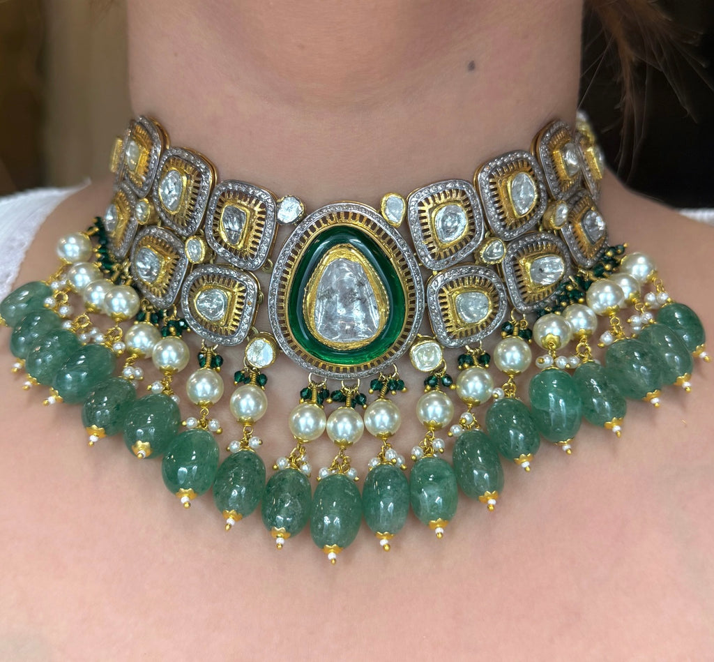 Polki Choker Set