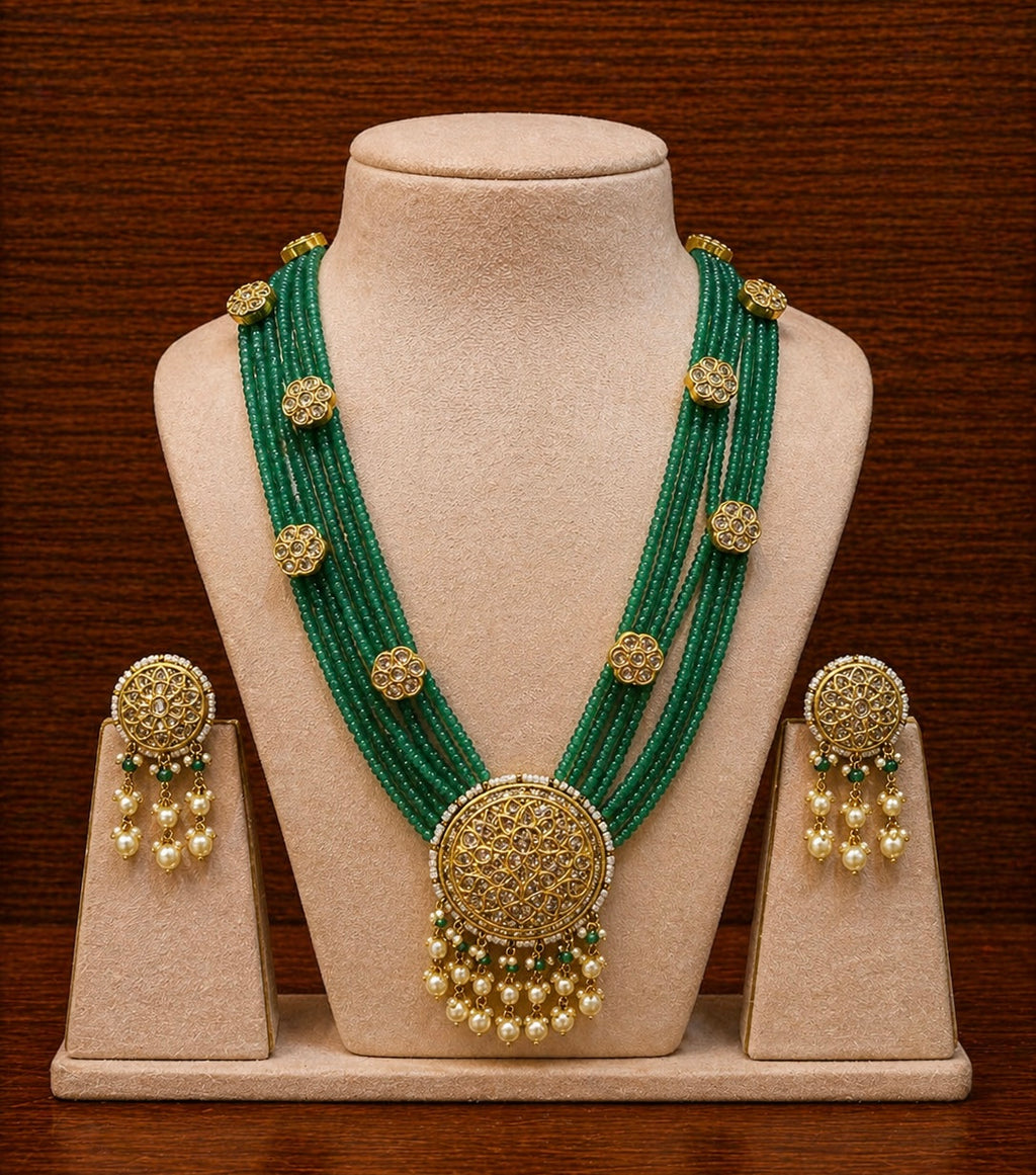 Polki Necklace Set