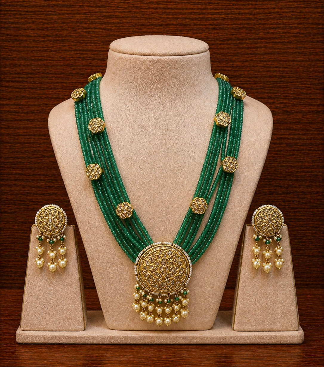 Polki Necklace Set