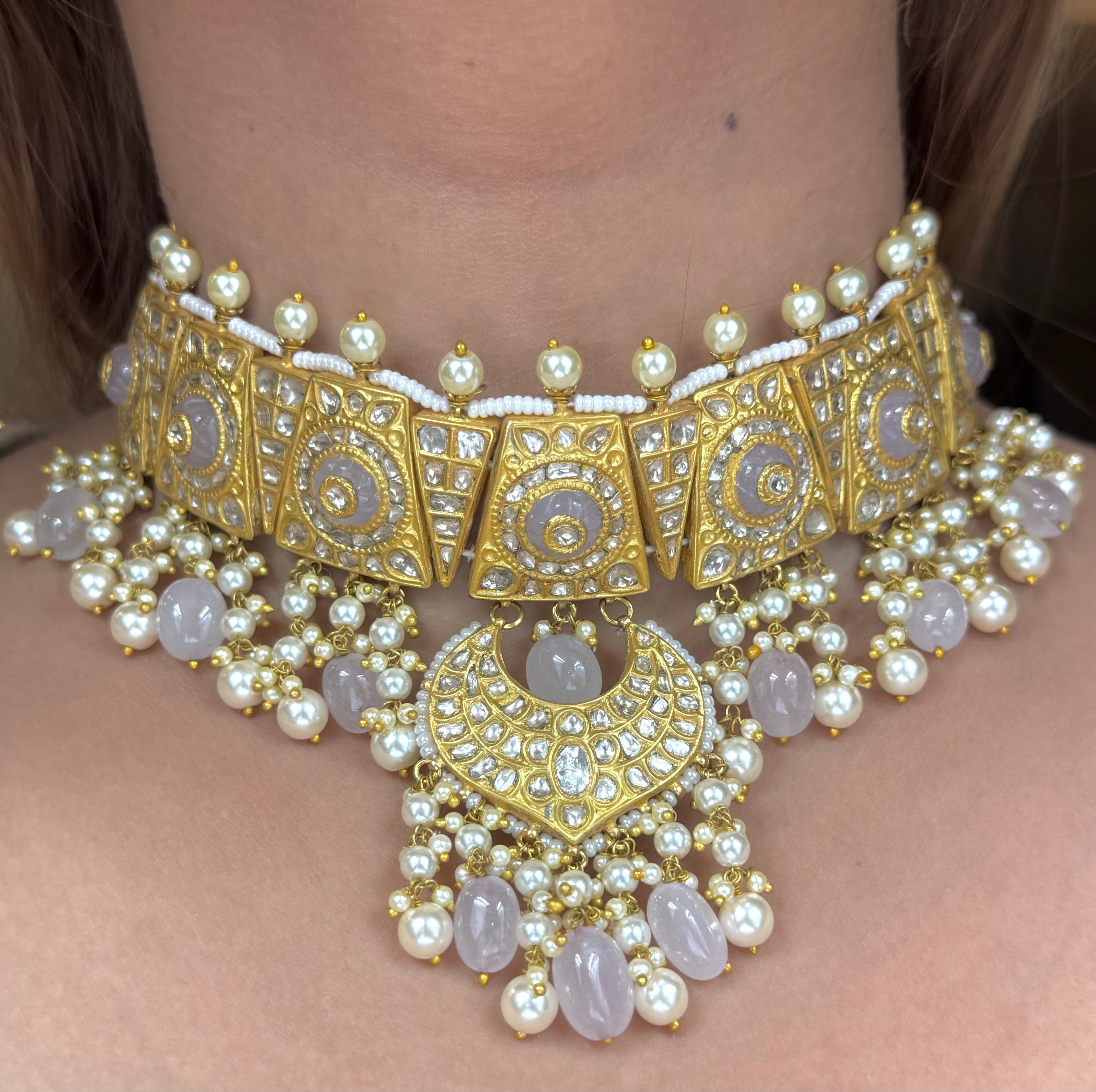 Chand Rani Polki Choker
