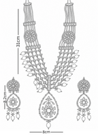 Long Polki Pendant Set