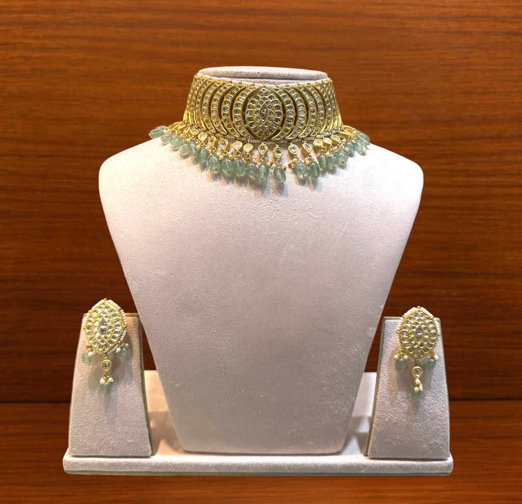 Polki Necklace Set