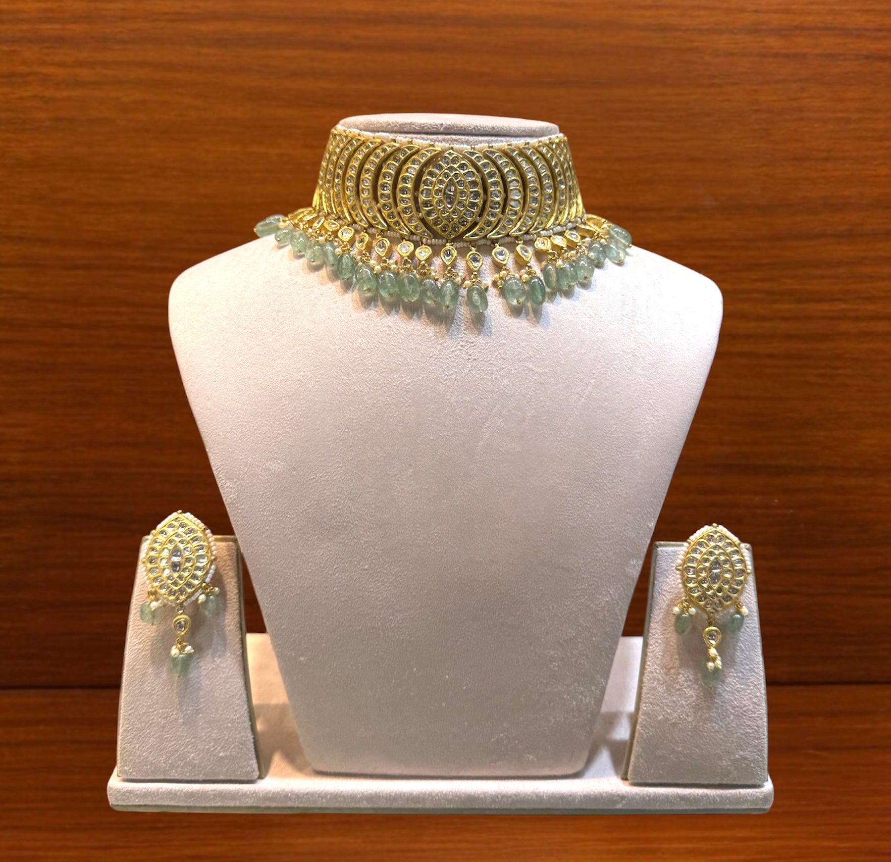 Polki Necklace Set