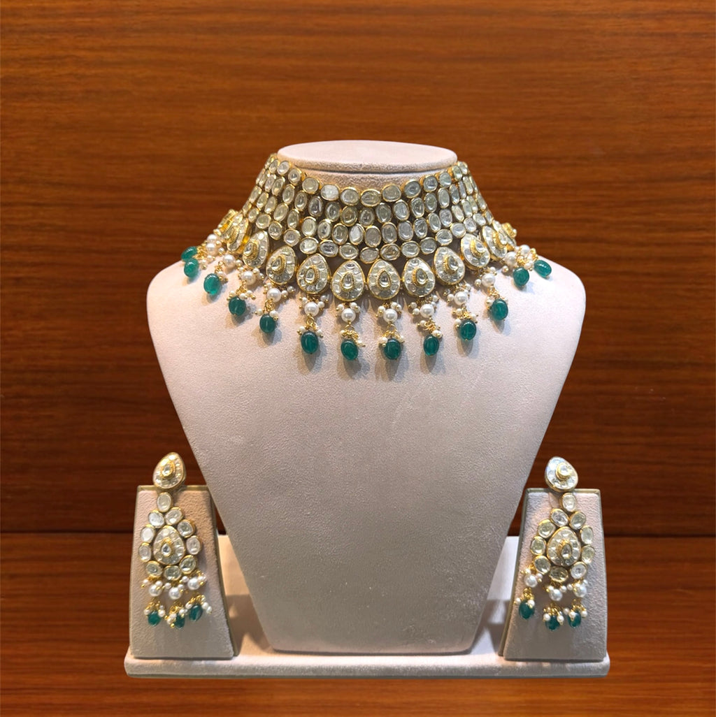 Polki Necklace Set