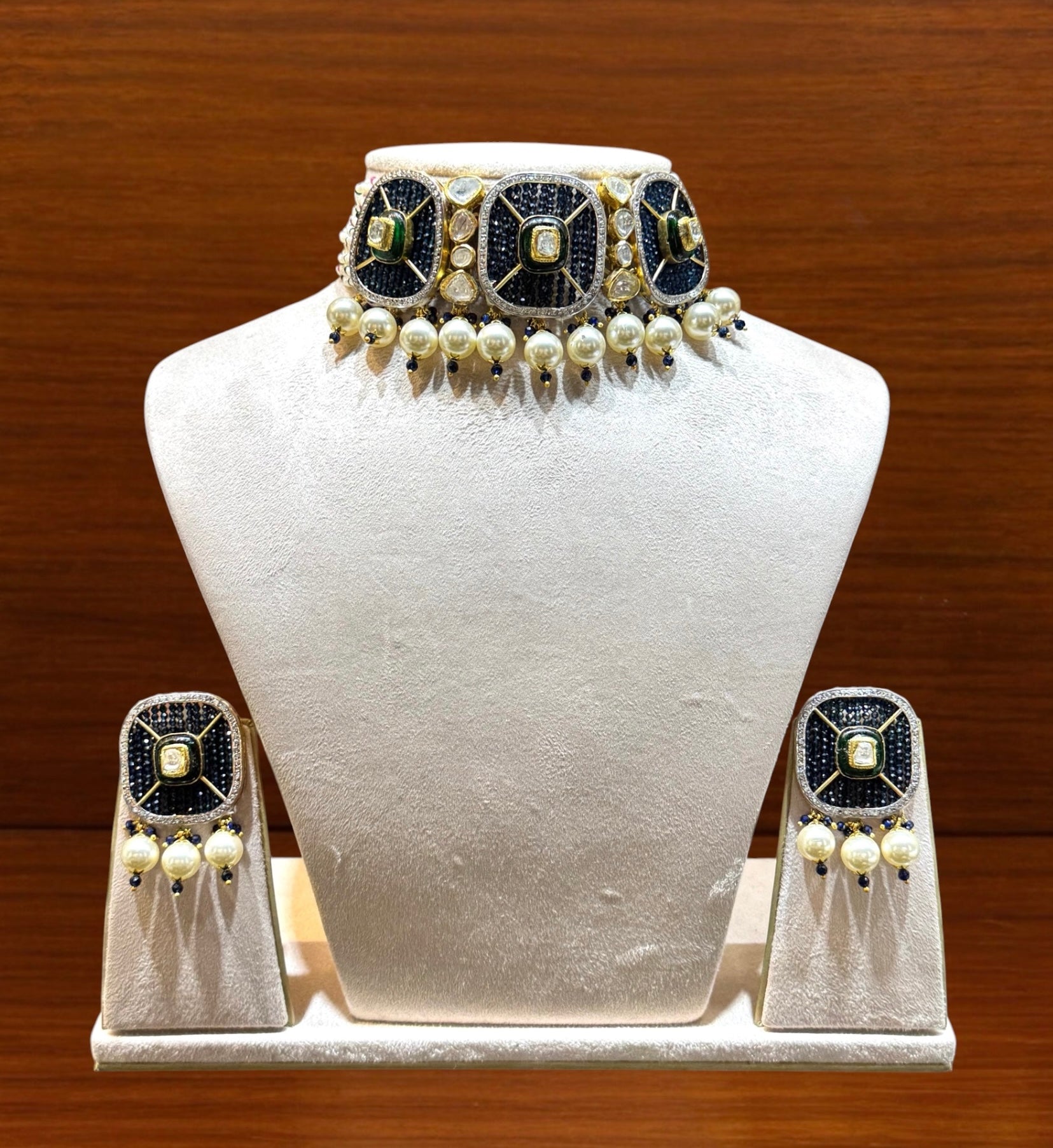 Polki Necklace Set