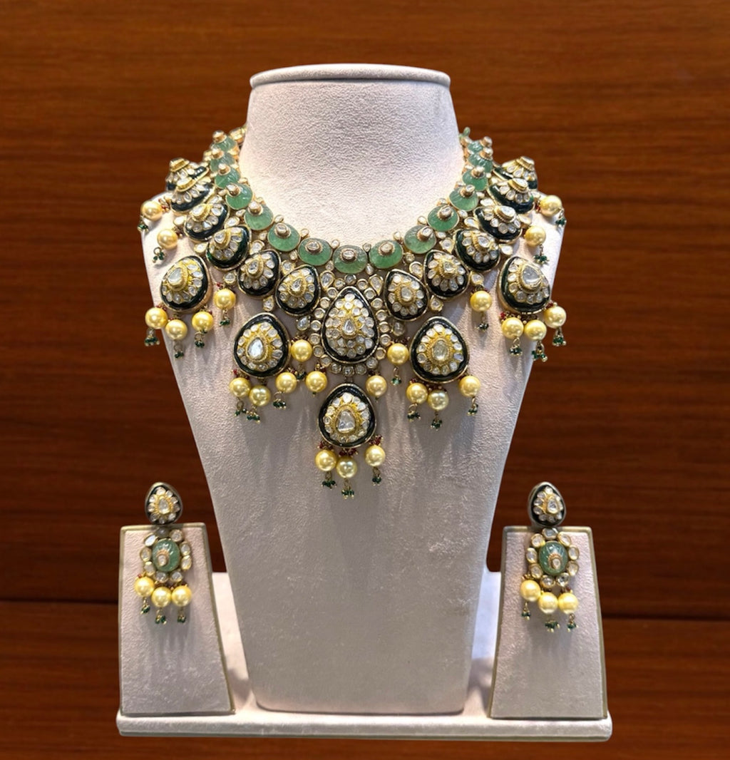 Polki Necklace Set