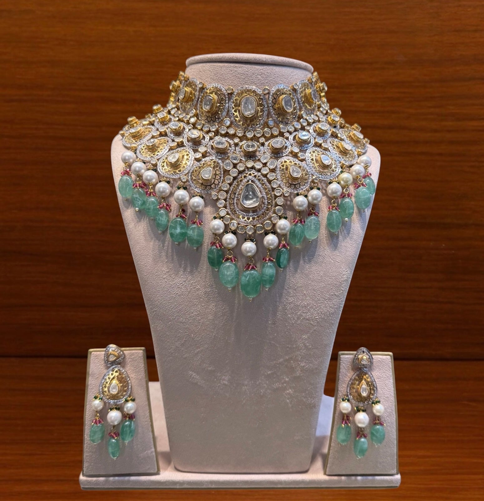 Polki Choker Set
