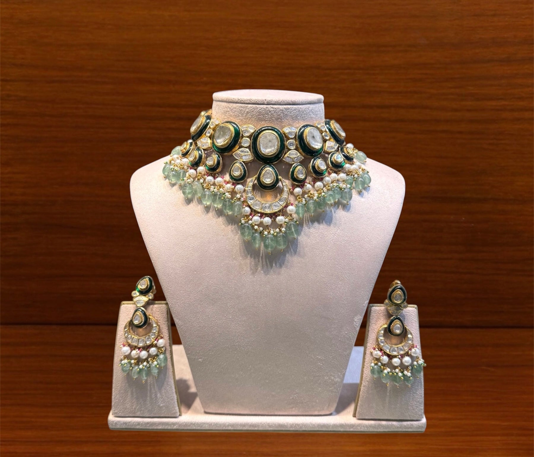 Polki Necklace Set