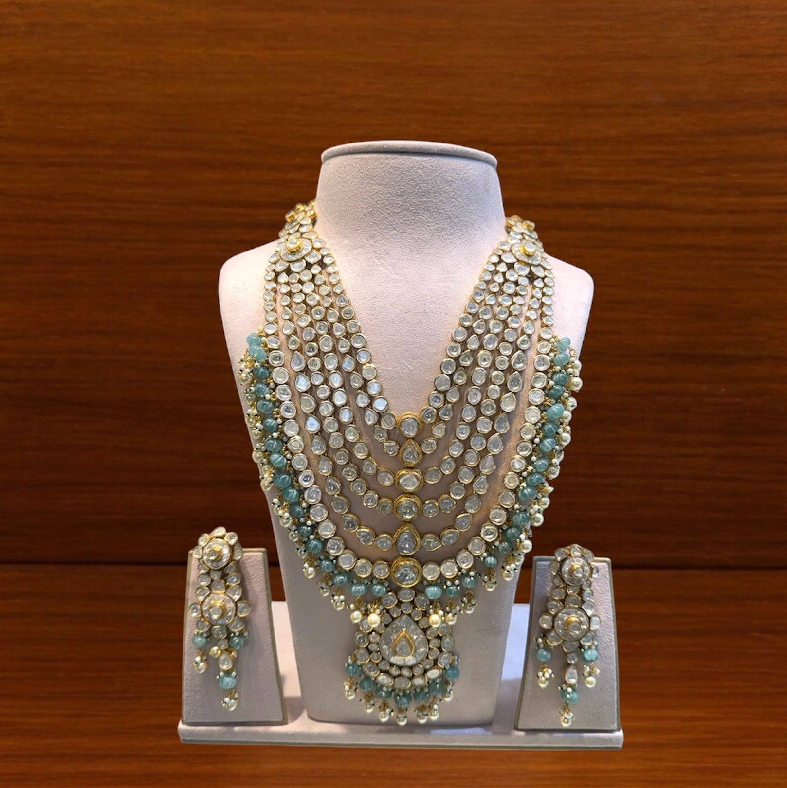 Polki Necklace Set