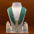 Green Beaded Tie Set