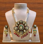 Polki Pendant Set