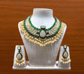 Emerald Pearl Polki Guluband