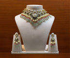 Emerald Polki Choker