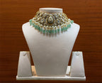 Classic Green Polki Choker