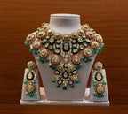Emerald Ruby Polki Guluband