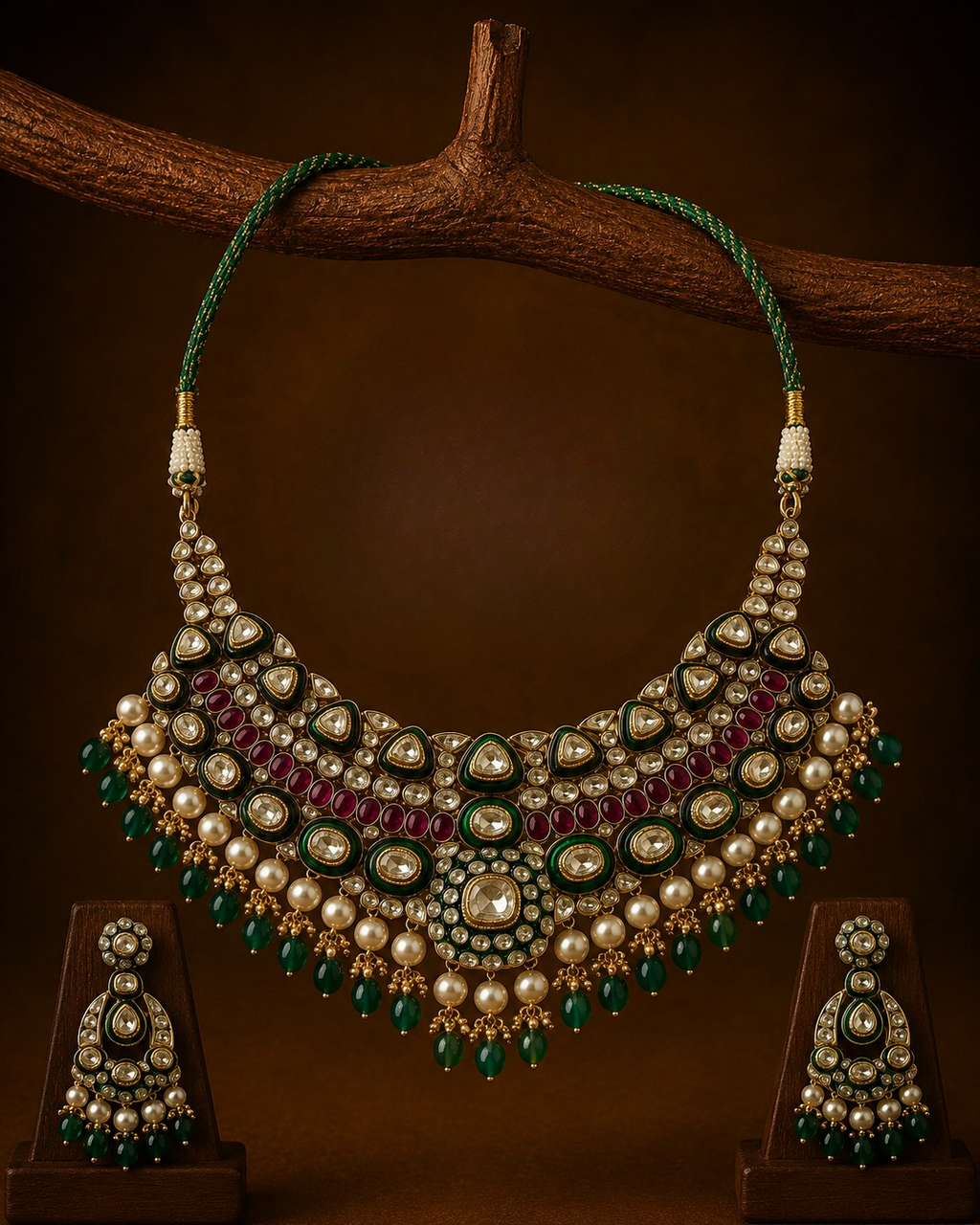 Polki Choker Set