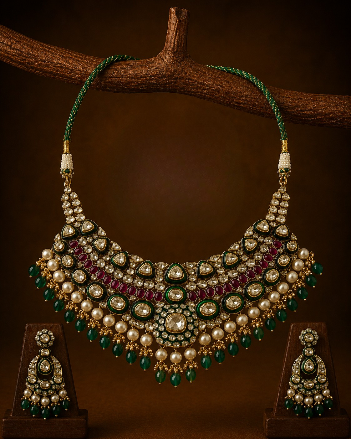 Polki Choker Set