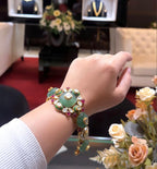 Emerald Royale Polki Bracelet
