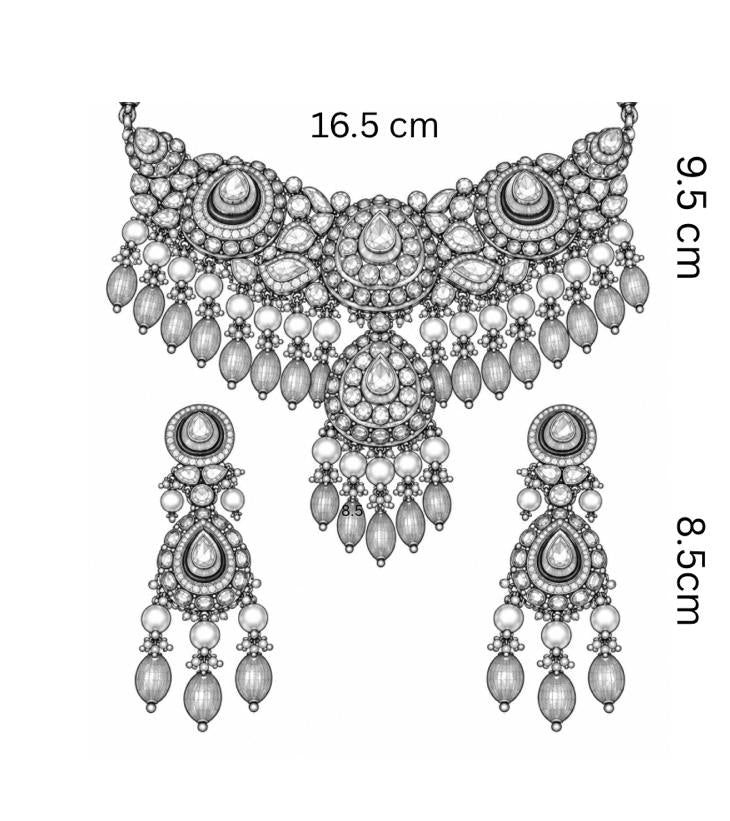 Polki Choker Set