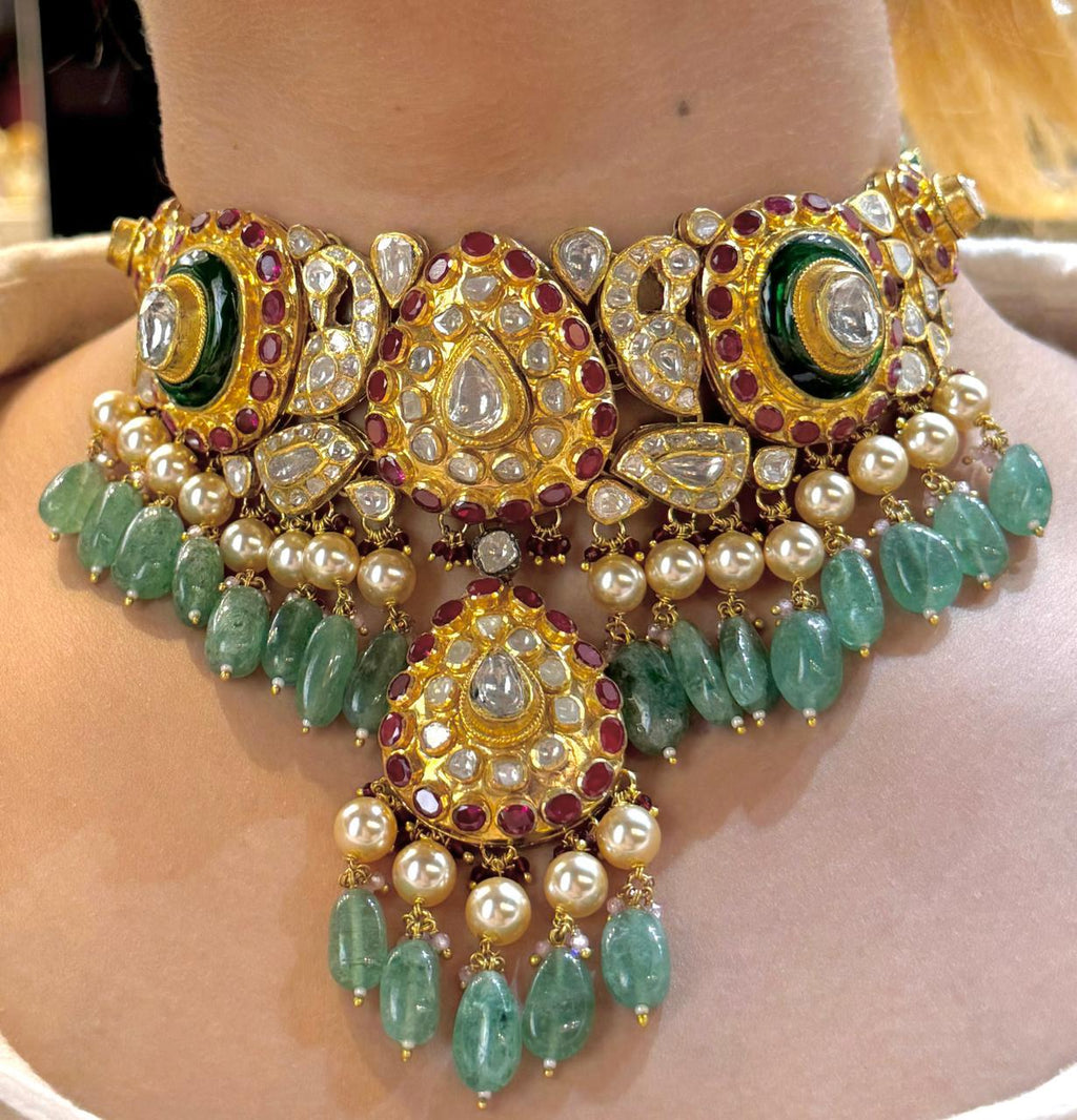 Polki Choker Set