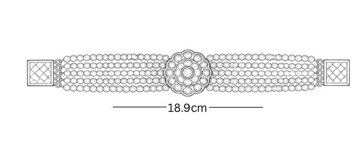 Emerald Royale Polki Bracelet