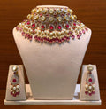 Gulabi Polki Choker Set