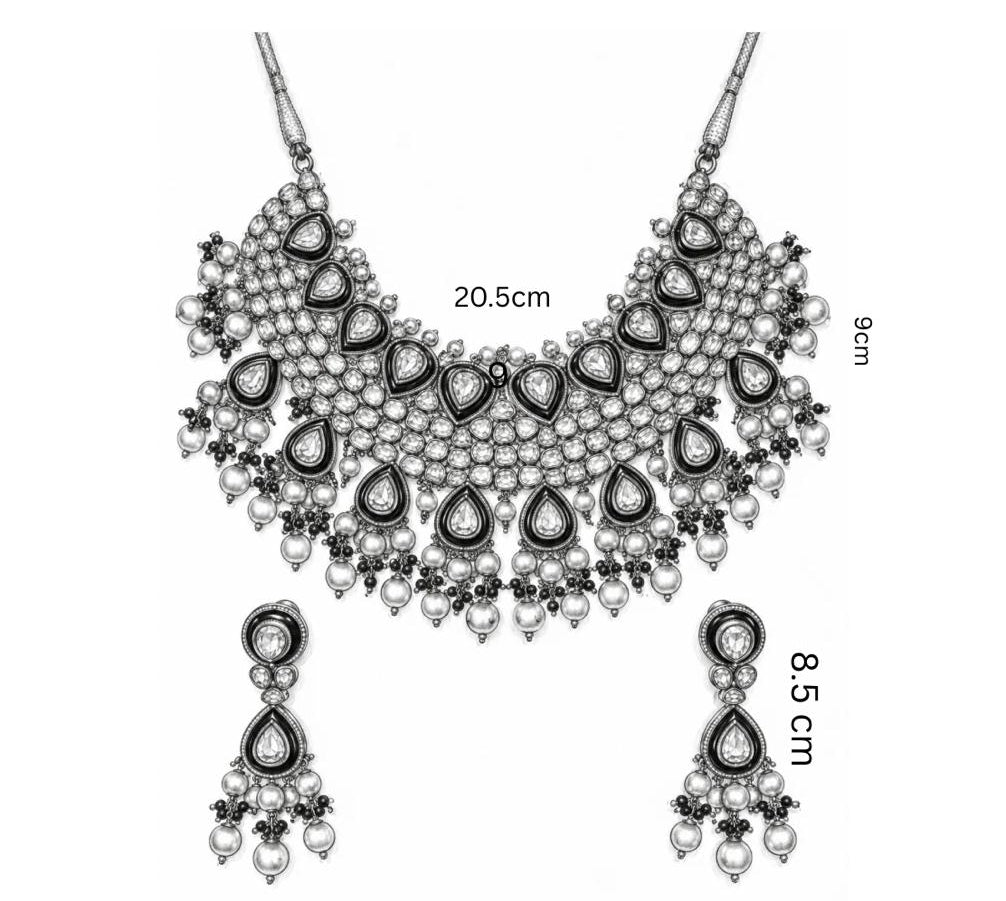 Gulabi Polki Choker Set